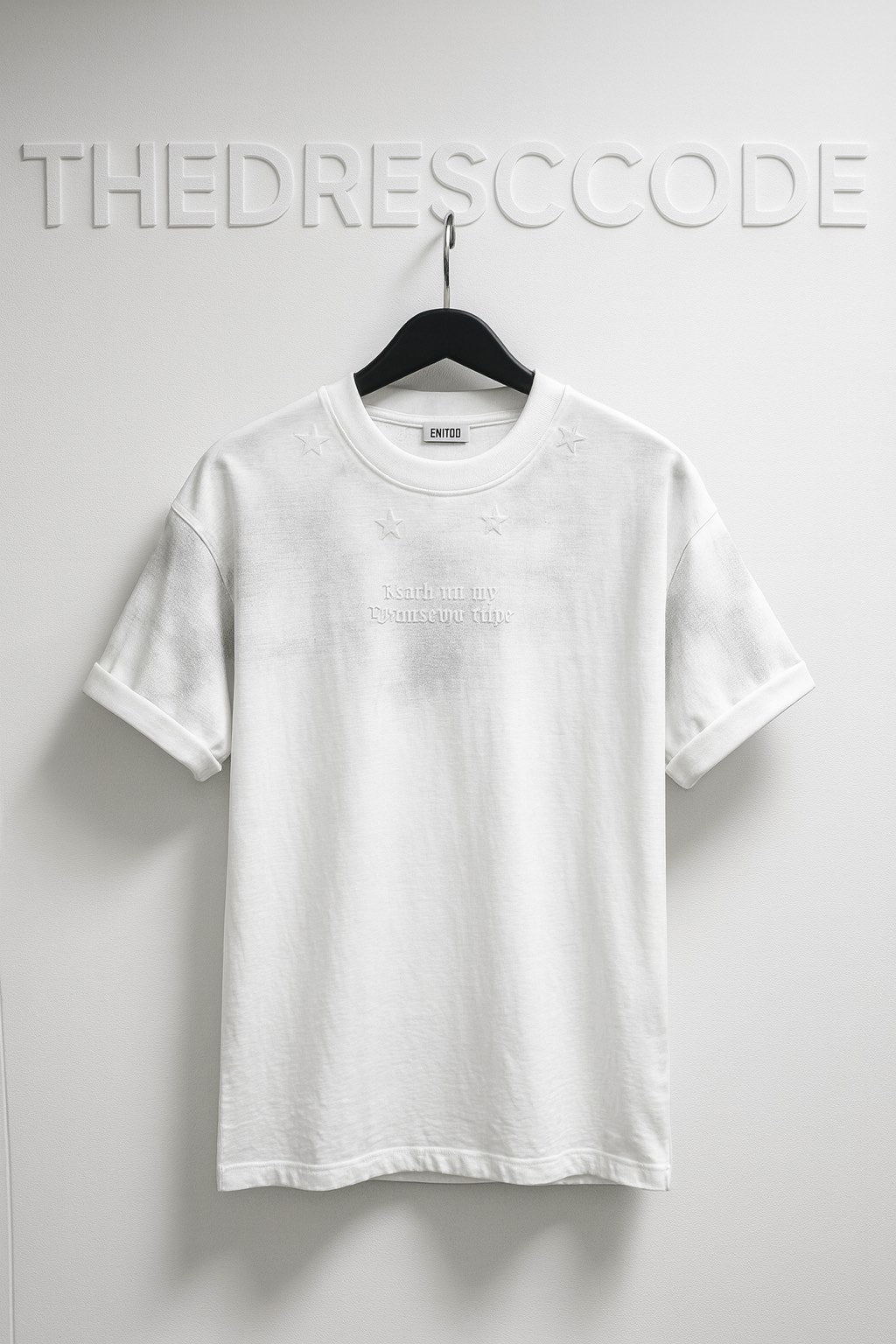 Мъжка тениска White Mist SS26-Thedresscode