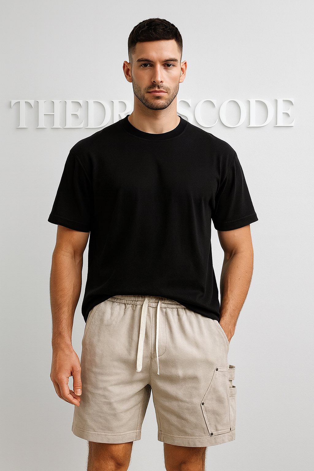 Мъжки къси панталони Urban Sand SS26-Thedresscode