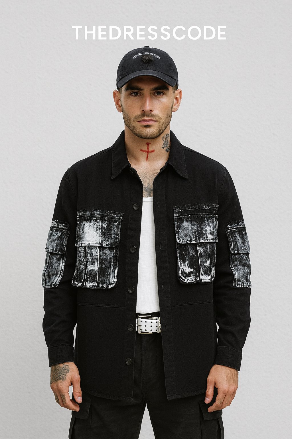 Мъжка риза Artisan Bleach SS26-Thedresscode