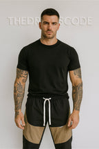 Мъжки джогър панталон Nomad Colorblock SS26-Thedresscode