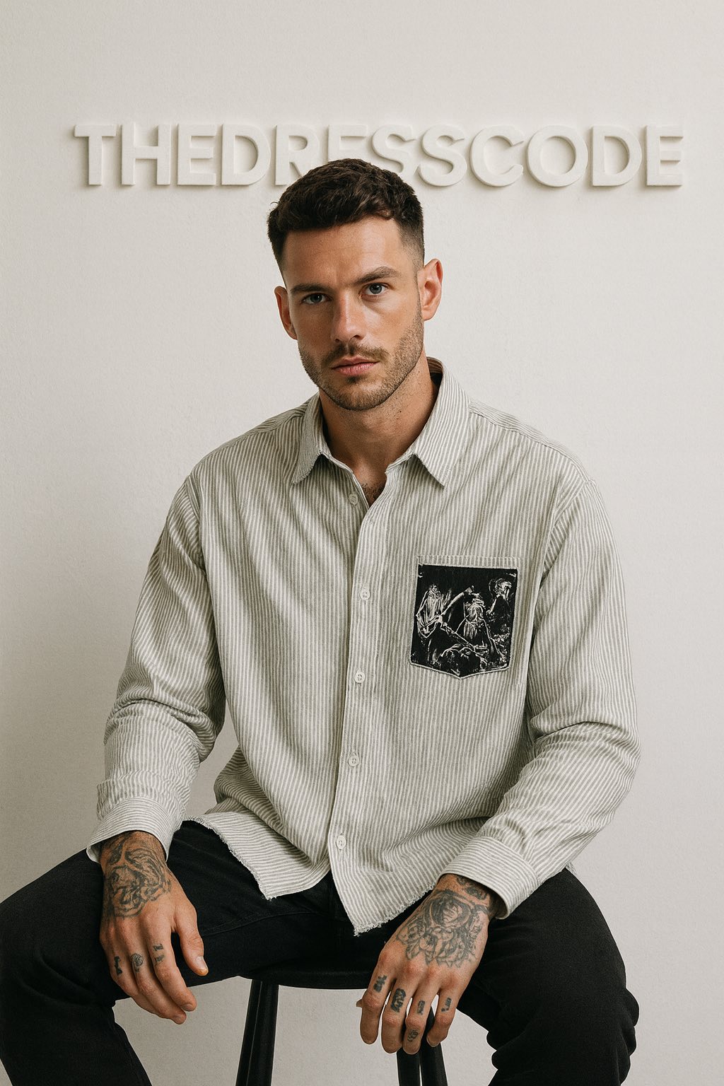 Мъжка риза Rock Unstoppable SS26-Thedresscode