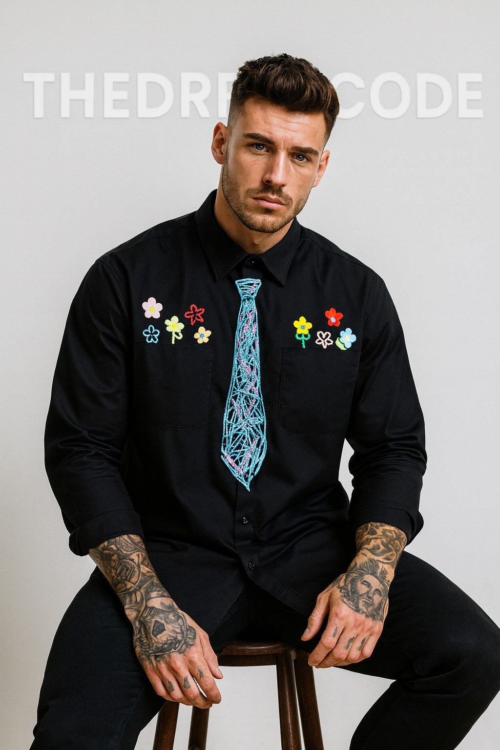 Мъжка риза Black Art SS26-Thedresscode