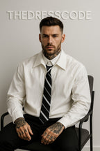 Мъжка риза White Collar SS26-Thedresscode