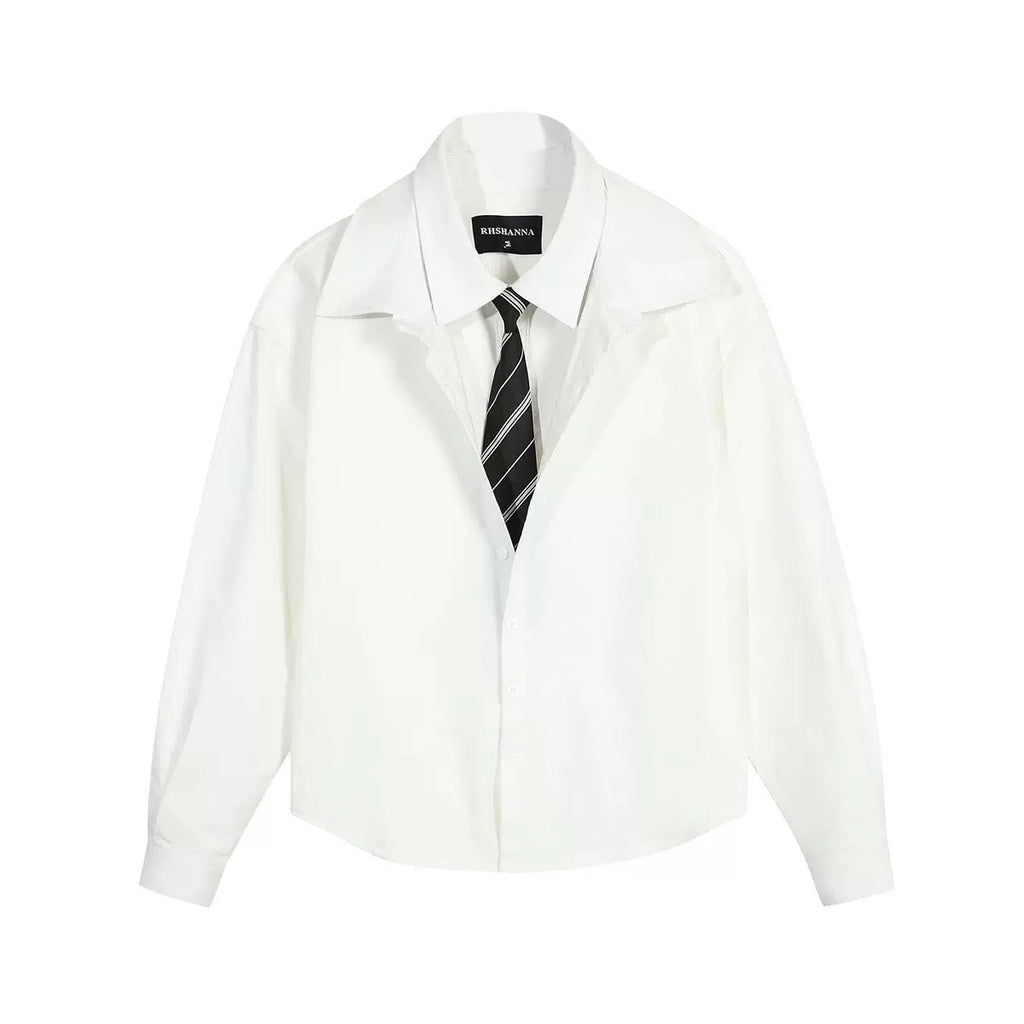 Мъжка риза White Collar SS26-Thedresscode