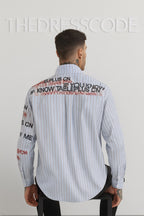 Мъжка риза IF YOU KNOW ME SS26-Thedresscode