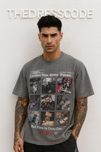 Мъжка тениска Emotion Faces Graphic SS26-Thedresscode