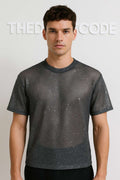 Мъжка тениска Shimmer Mesh SS26-Thedresscode