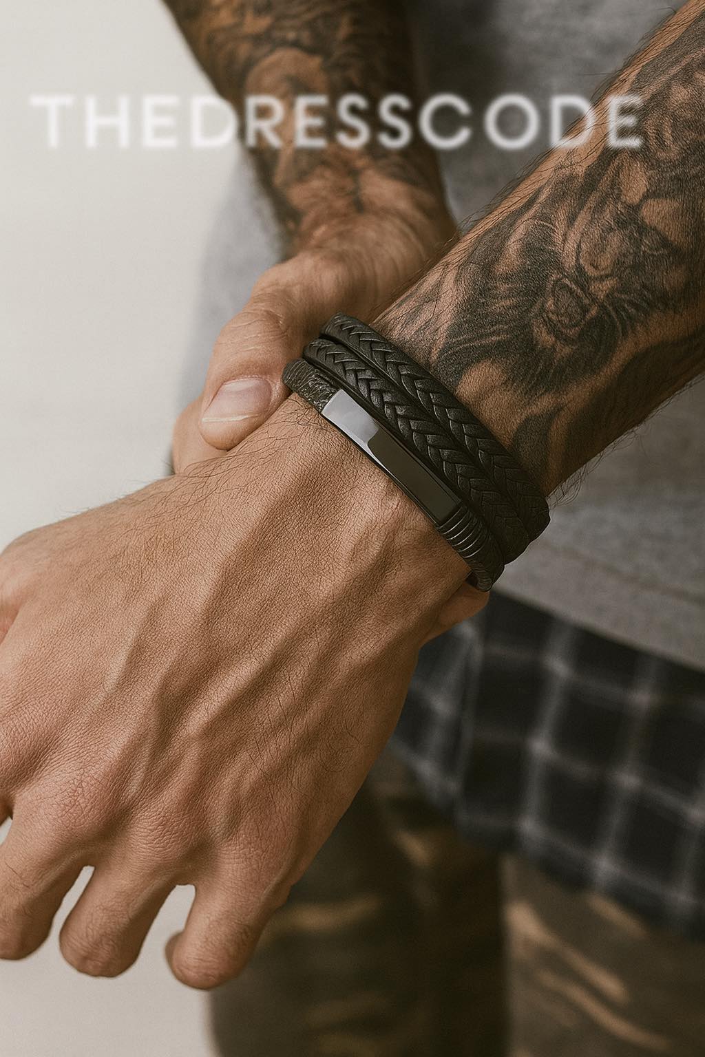 Мъжка гривна Dark Helix Set SS26-Thedresscode