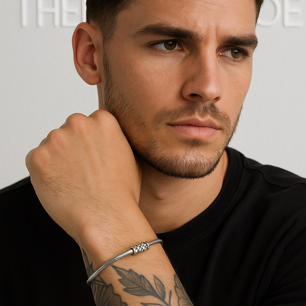 Мъжка гривна Silver Core SS26-Thedresscode