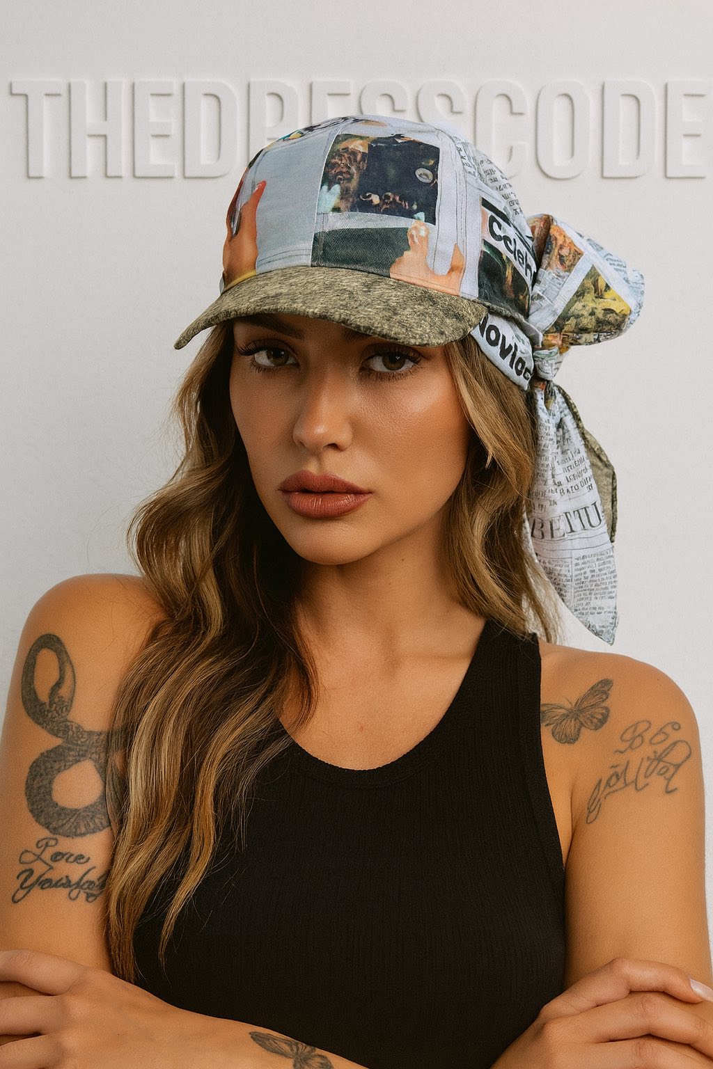 Дамска шапка Movies Celebrity SS26-Thedresscode