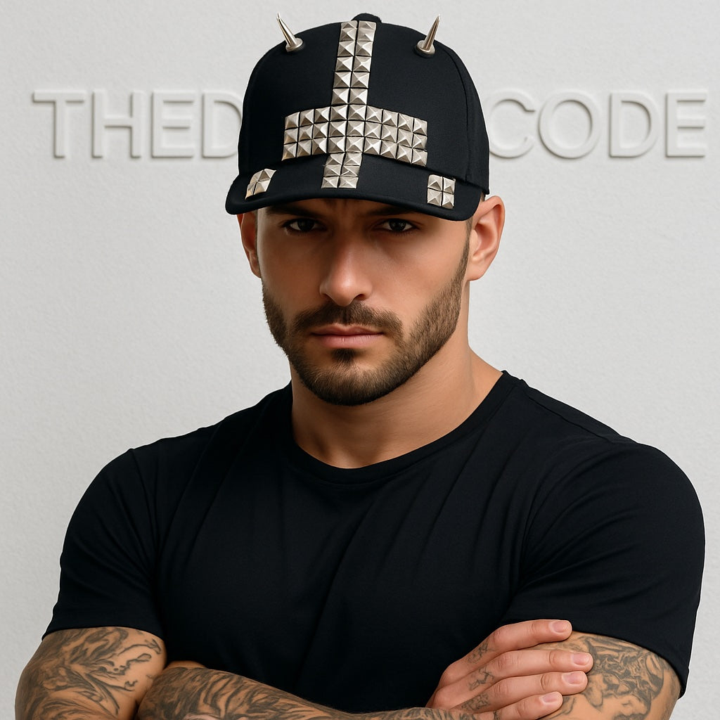 Мъжка шапка Spike Cross SS26-Thedresscode