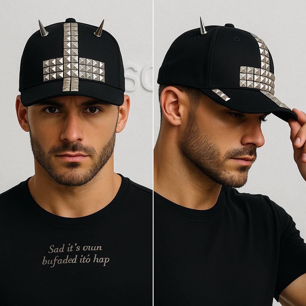 Мъжка шапка Spike Cross SS26-Thedresscode