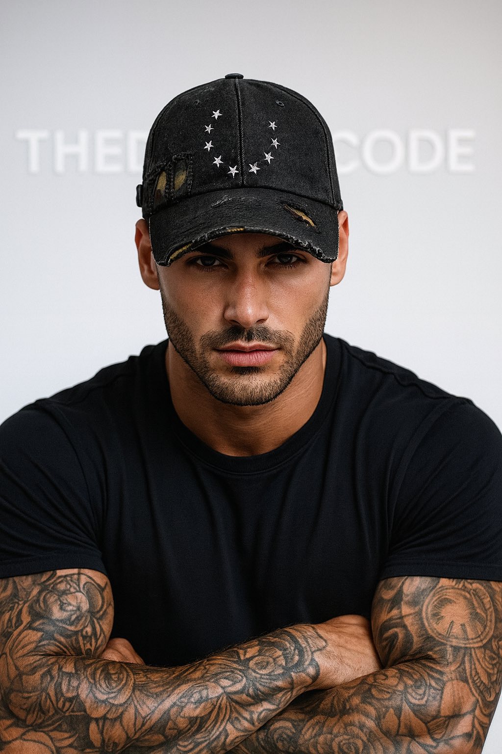 Мъжка шапка Black Galaxy SS26-Thedresscode