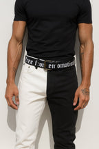 Мъжки колан Free From Emotional SS26-Thedresscode