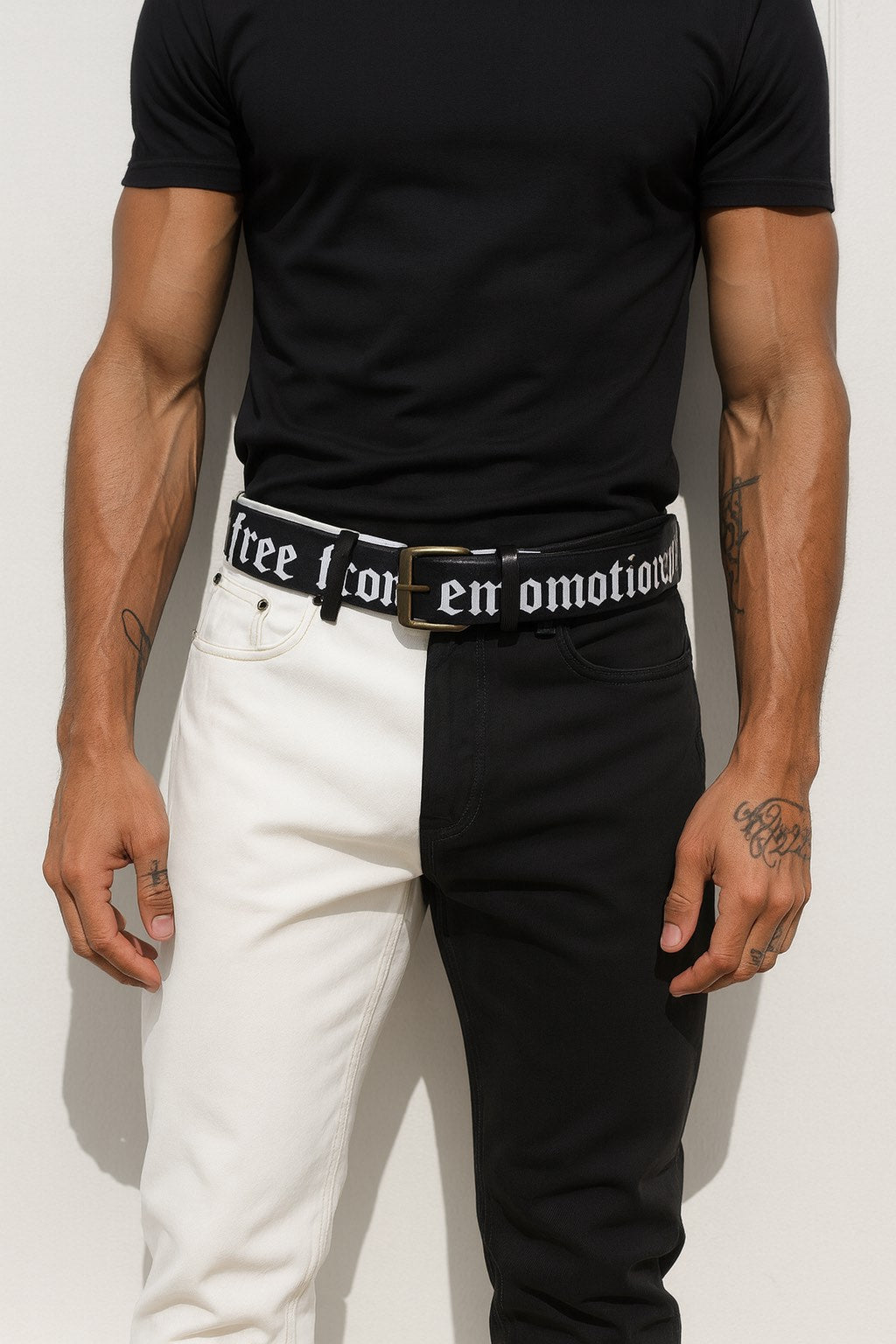 Мъжки колан Free From Emotional SS26-Thedresscode