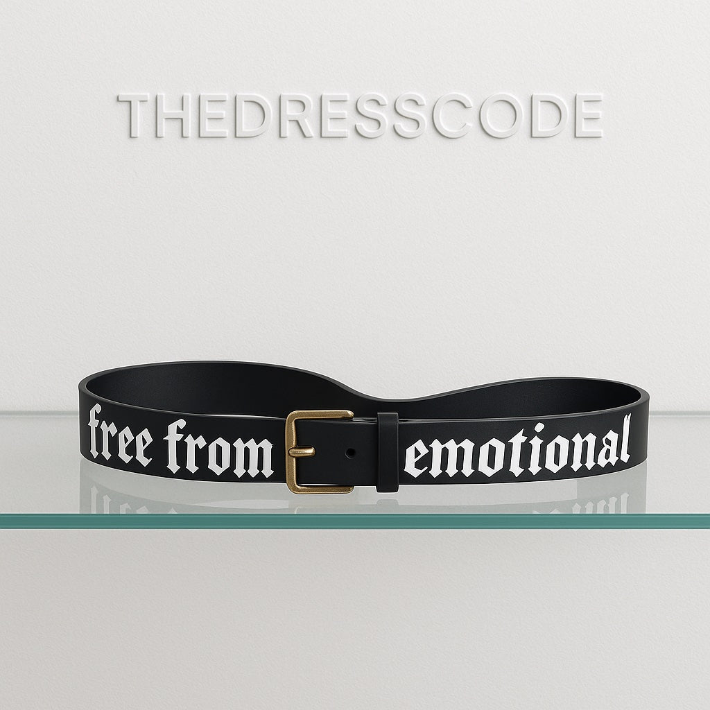 Мъжки колан Free From Emotional SS26-Thedresscode