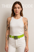 Дамски колан Green LOEWE SS26-Thedresscode