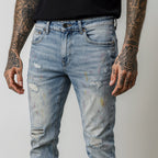 Мъжки дънки Paint Rush SS26-Thedresscode