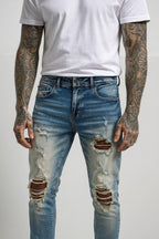 Мъжки дънки Frost Ripped SS26-Thedresscode