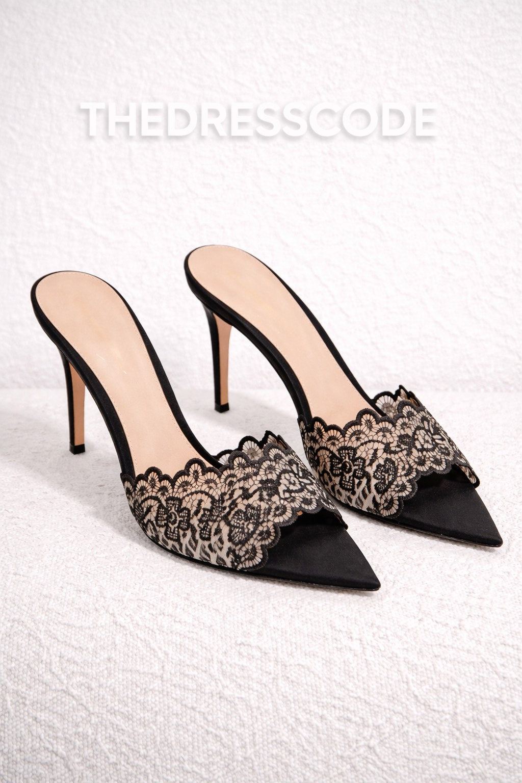 Дамски чехли на ток Lace Desire SS26