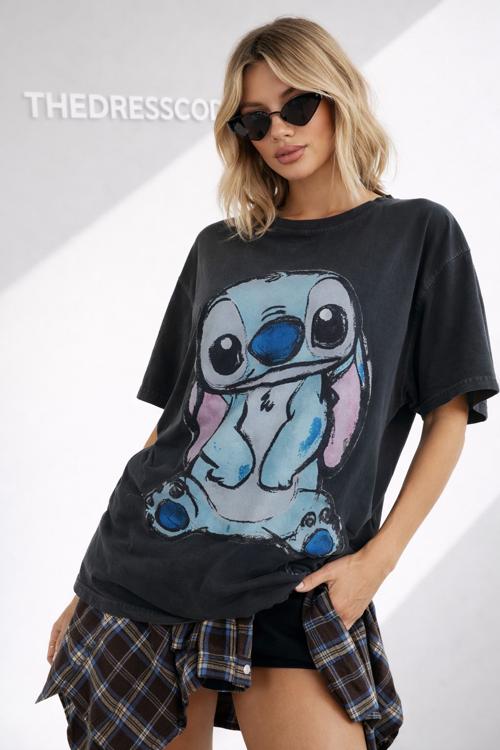 Дамска тениска Stitch Chill SS26