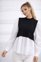 Дамска блуза Classic Contrast SS26