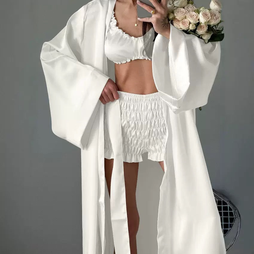 Дамска пижама White Aura SS26