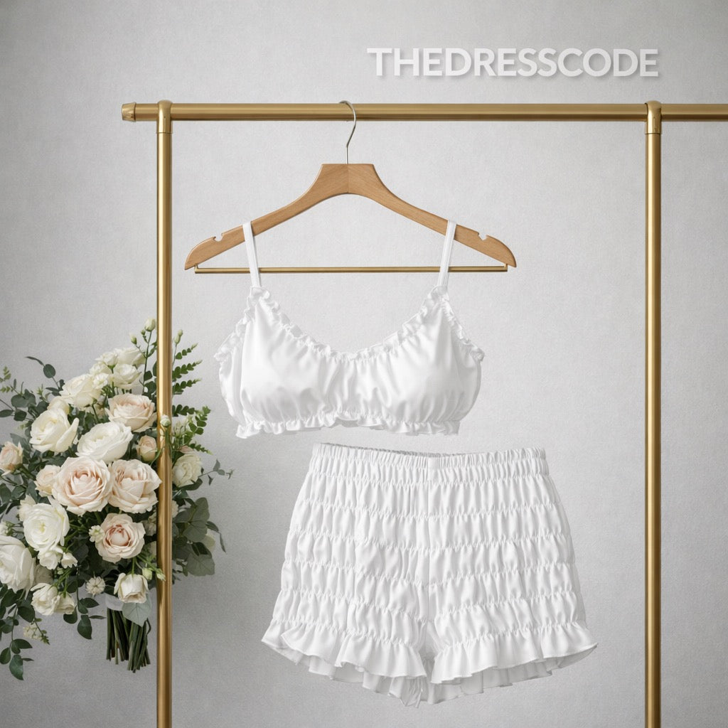 Дамска пижама White Aura SS26