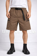 Мъжки къси панталони Overalls Brown **SALE 26**