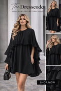 Дамска рокля Flowy Black SS27