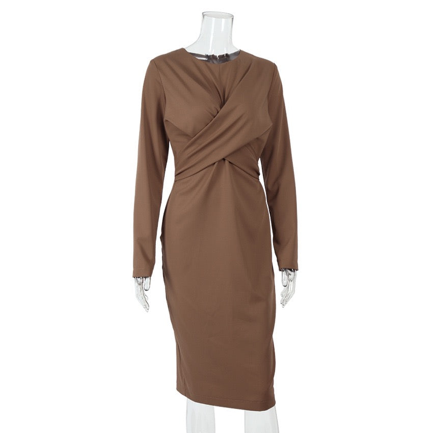 Дамска рокля Brown Harmony SS27