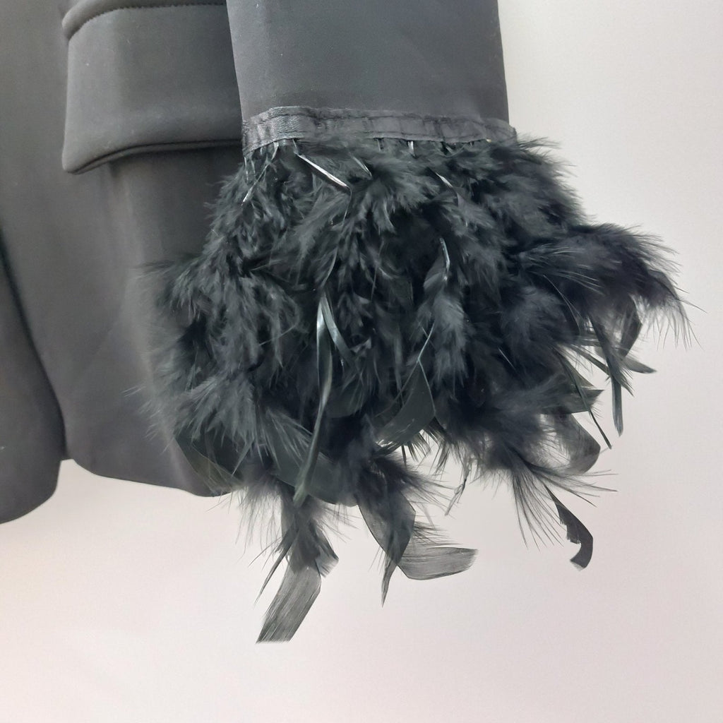 Дамски блейзър с пера FW 2026-Дамски блейзър с пера 24'-Thedresscode