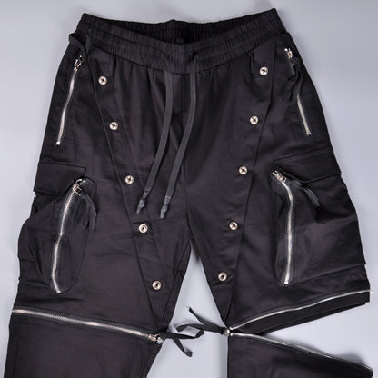 Мъжки панталони - 2in1 Dark ** SALE 24 **-мъжки панталони с цип-Thedresscode