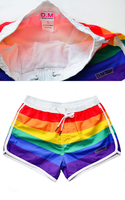 Мъжки плажни шорти Sandy Rainbow Boxer SS23-Swimwear-Thedresscode