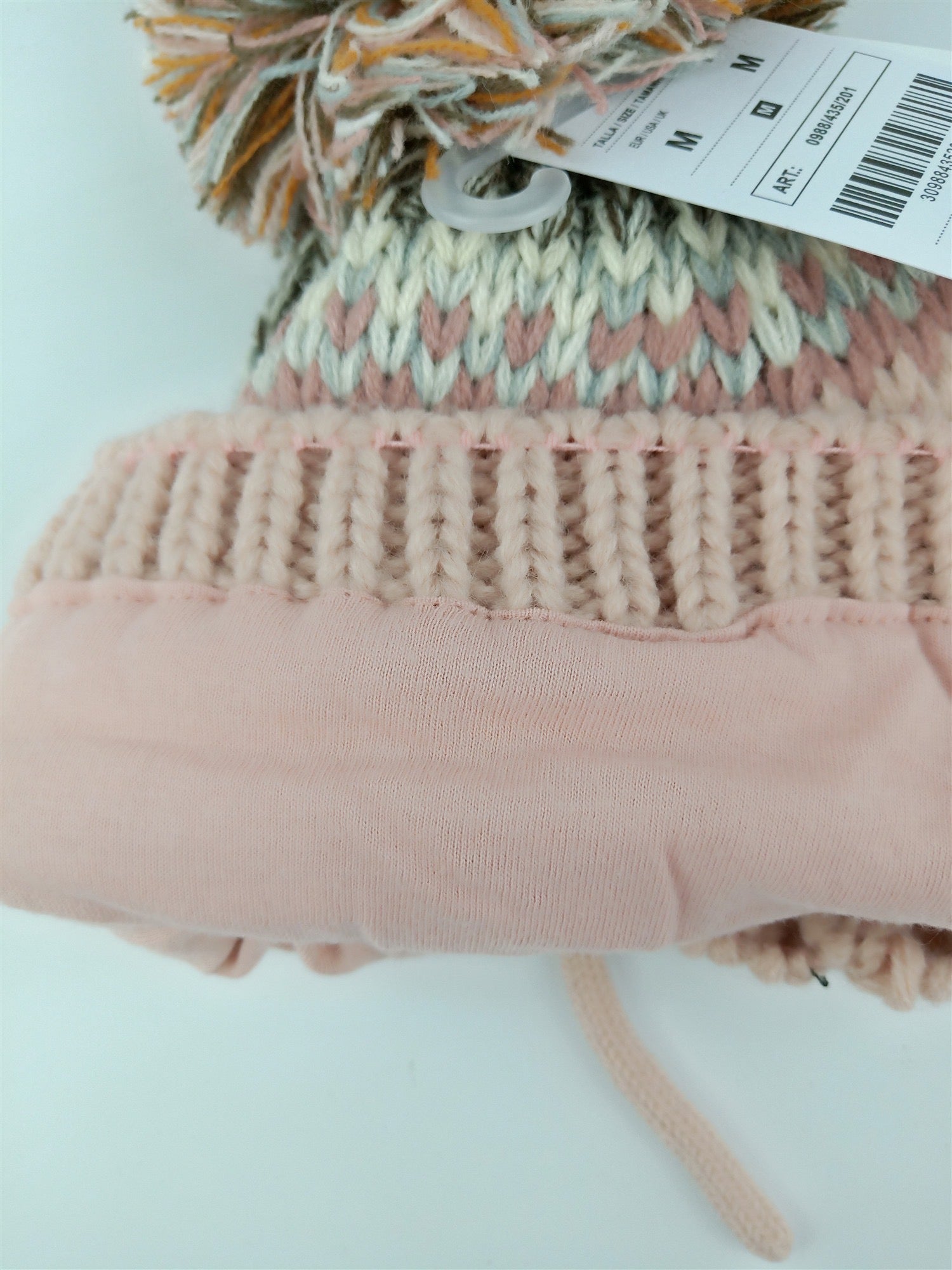 Детски зимен комплект шапка + шалче Pink Princess-Детски зимен комплект шапка + шалче Pink Princess-Thedresscode