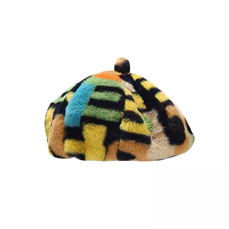Дамска зимна барета шапка Color Winter-Thedresscode