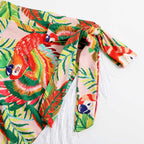 Дамски бански + плажна пола PARROT SS25-бански-Thedresscode