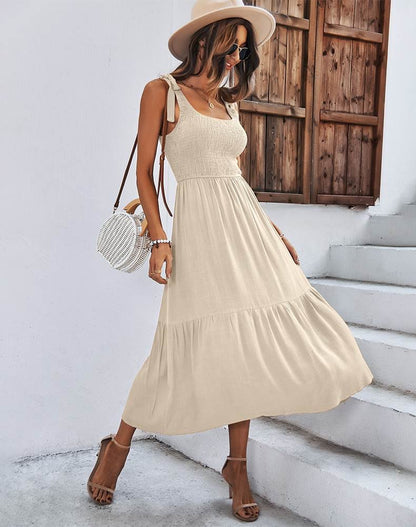 Дамска рокля Sleeveless Suspender-Dresses-Thedresscode
