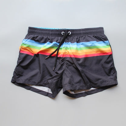 Мъжки плажни шорти Rainbow SIDE SS23 SEOBEAN-Thedresscode
