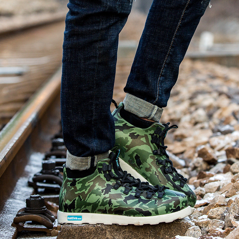 Туристически обувки Camouflage Green ** SALE 24 **-Мъжки туристически обувки Camouflage Green-Thedresscode