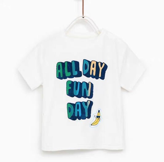 Детска тениска - All Day Fun Day ** SALE 24**-Детска тениска - All Day Fun Day-Thedresscode