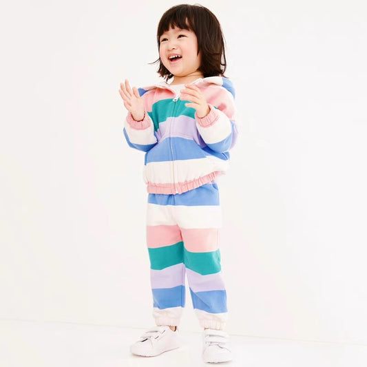 Детски комплект Rainbow stripe 23'-Thedresscode