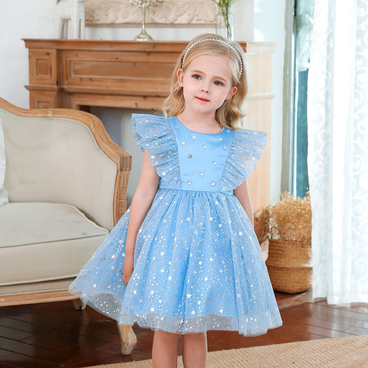 Официална детска рокля - Pearls Princess-Apparel & Accessories-Thedresscode