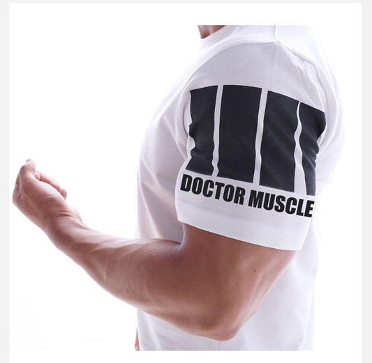 Мъжка тениска Doctor Muscle-Shirts & Tops-Thedresscode