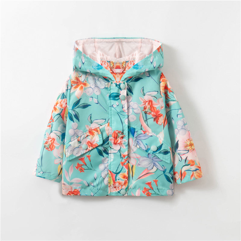 Детско преходно яке - Flowers-SALE-Детско яке - leaves-Thedresscode