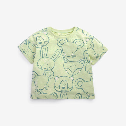 Детска тениска GREEN ANIMALS-T-SHIRTS-Thedresscode