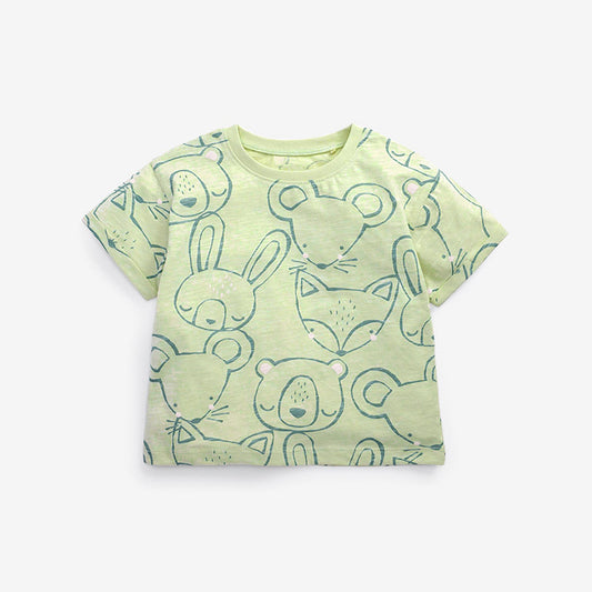 Детска тениска GREEN ANIMALS-T-SHIRTS-Thedresscode