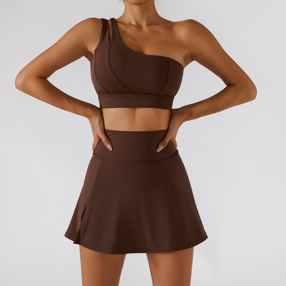 Дамски екип GYM SKIRT OUTFIT-sportwear-Thedresscode