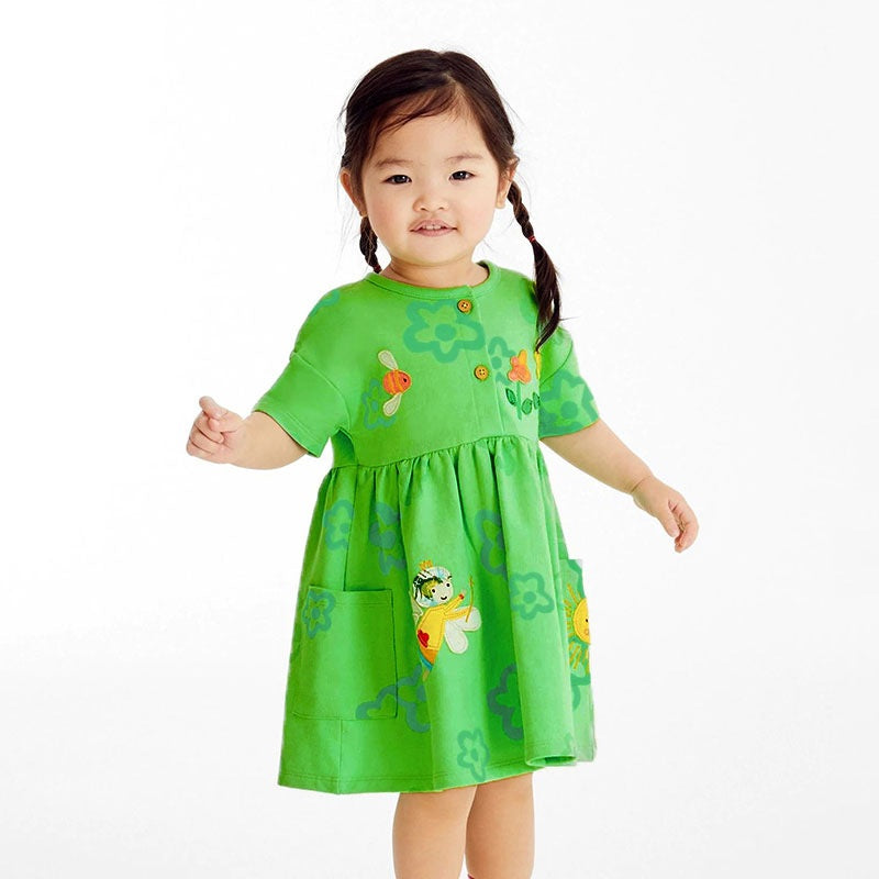 Детска рокля Green Story-Детска рокля Green Story-Thedresscode