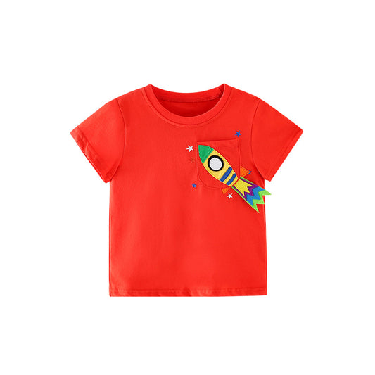 Детска тениска - Red_Ship ** Collection 2022**-Детска тениска - Играта на играчките-Thedresscode